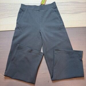 OGL Pants Women Medium High-Waisted Straight Leg‎ Pockets Elastic Waist
